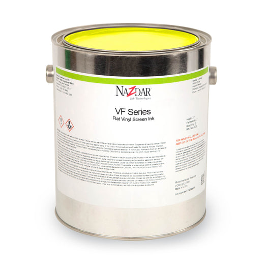 Nazdar VF Flat Vinyl Screen Ink - Standard Colors