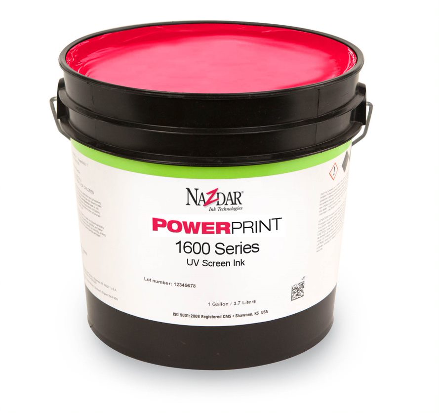 Nazdar 1600 POWERPRINT UV Screen Ink - Halftone Dense LTR