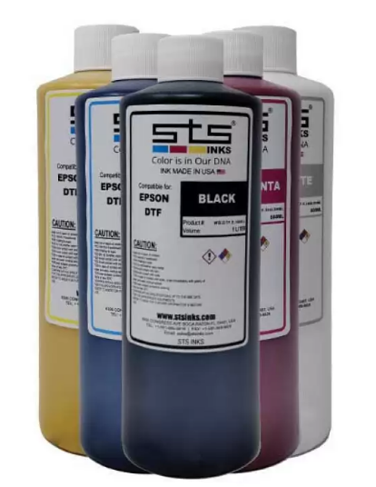 Direct to Transfer Film Ink for Epson printheads. Bottle of 500ml